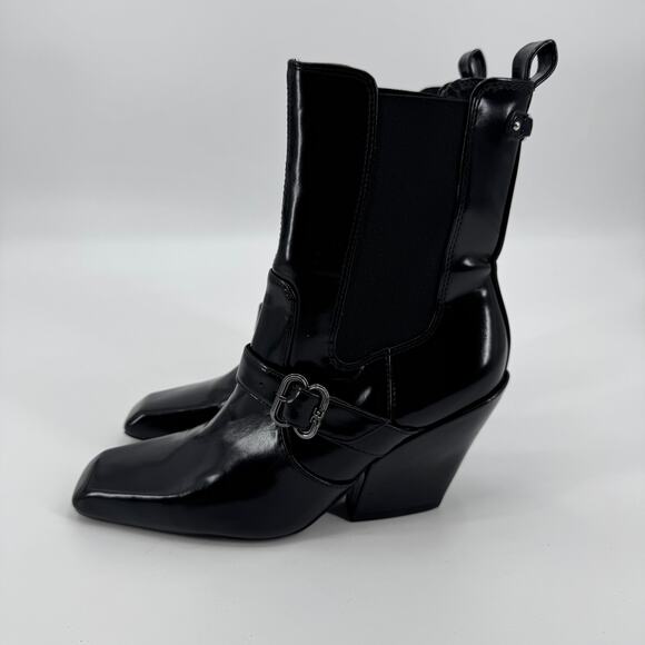 Black Ankle Boots - Picture 5 of 14